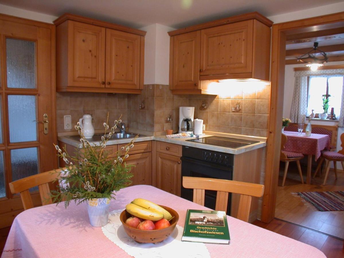 Appartamento Haus Waidmannsglueck Bischofswiesen Esterno foto